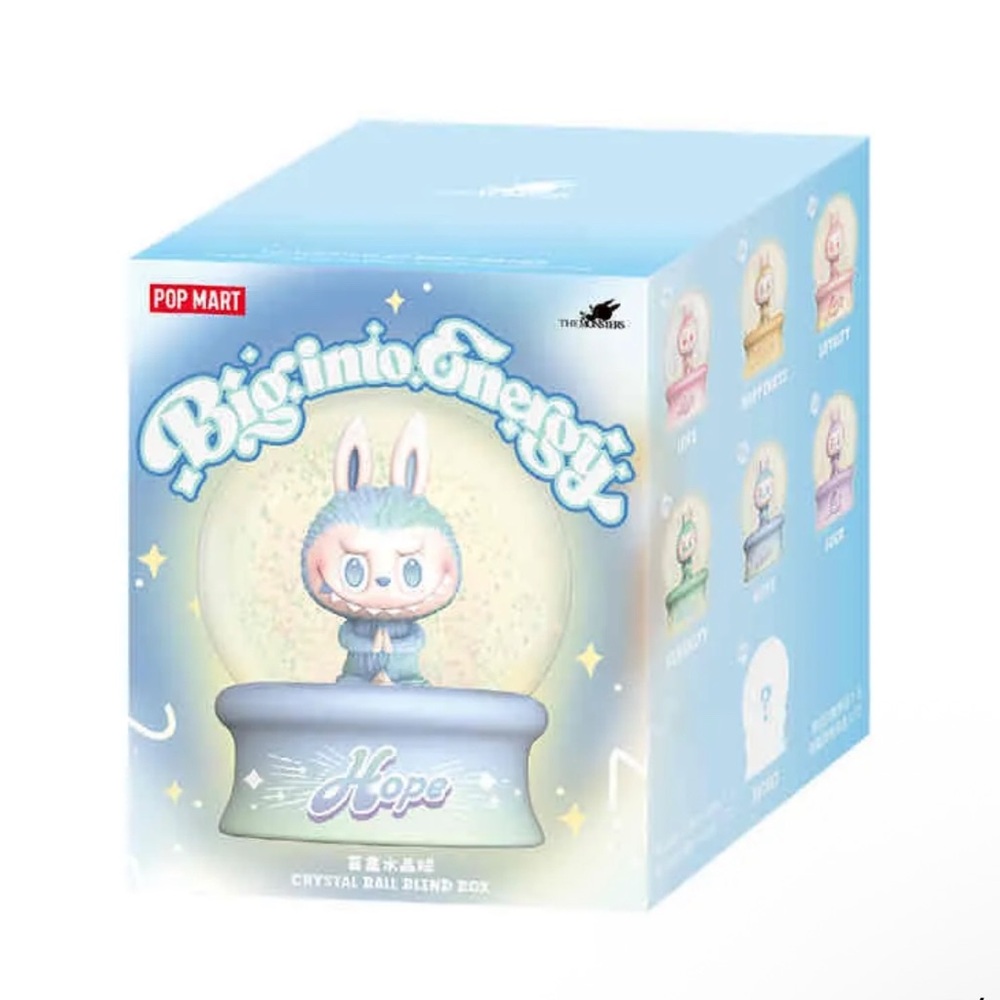 LABUBU BIG INTO ENERGY Series Crystal Ball Blind Box